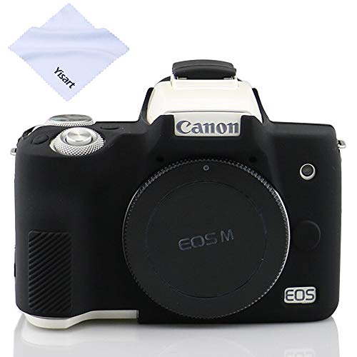 Product Cover Yisau Canon EOS M50 Camera Body case Silicone case Cover for Canon EOS M50 Digital Camera (Black)