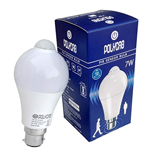 Product Cover PickTheDeal 7W Cool White LED Bulb/Lamp with Daylight & Motion Sensor AUTO ON-Off B22D