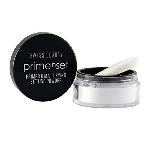 Product Cover Swiss Beauty Primer & Mattifying Setting Powder