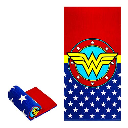 Product Cover JPI Beach Towel - Wonder Woman Logo - Beach Towel Oversized 58