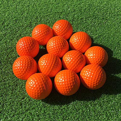 Product Cover SkyLife Golf Practice Balls 12 Count, Soft Golf Foam Balls for Indoor Outdoor Backyard Training (Orange 12pcs)