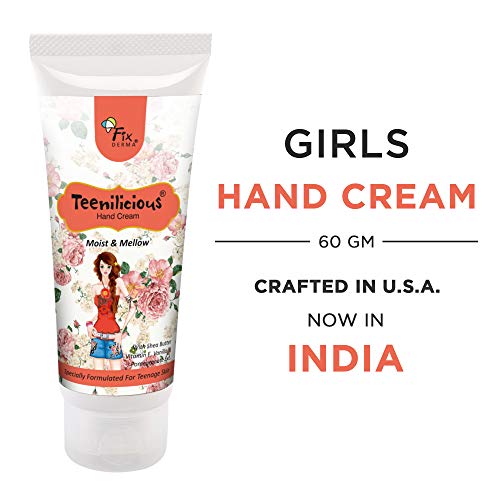 Product Cover Teenilicious Girls Vitamin E Hand Cream With Vanilla, Pomegranate, jojoba & Shea Butter, 60 gms