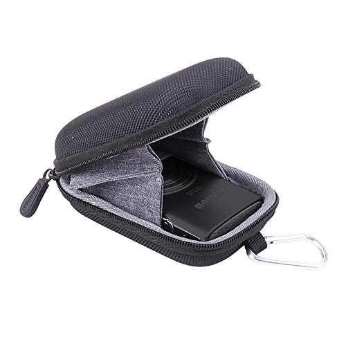 Product Cover Aenllosi Hard Carrying Case for Canon PowerShot ELPH 180/190 Digital Camera (Carrying case, Black)