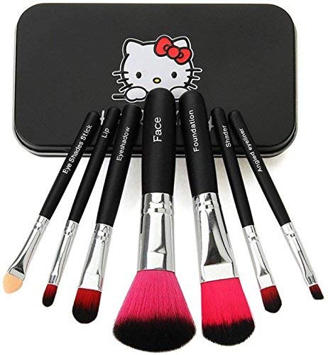 Product Cover TRENDY TROTTERS Makeup Brush Set of 7 with Storage Box with Sponge Puff (Colour May Vary)