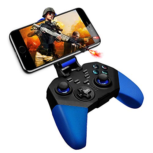 Product Cover Mobile Gaming Controller,KINGEAR Wireless Android Controller Gamepad Comptible for Android and iOS Game