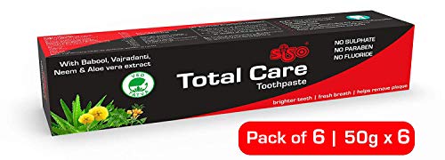 Product Cover Siso Total Care Toothpaste 50g (Pack of 6)