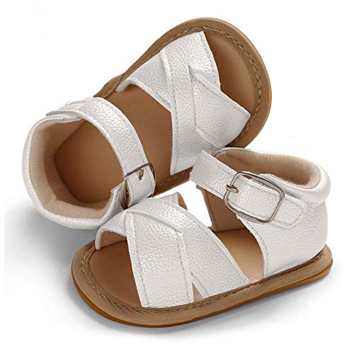 Product Cover SOFMUO Baby Girls Boys Sandals Premium Soft Anti-Slip Rubber Sole Infant Summer Outdoor Shoes Toddler First Walkers