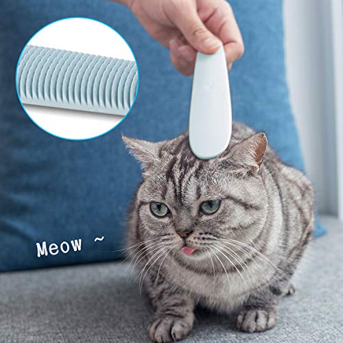Product Cover Simulated Cat Tongue Brush,Soft Pet Comb for Dogs and Cats with Long or Short Hair, Great for Detangling and Removing Loose Undercoat or Shed Fur- Ideal for Everyday Brushing & for Sensitive Skin