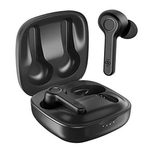 Product Cover Wireless Earbuds, [Upgraded] Boltune Bluetooth V5.0 in-Ear Stereo [USB-C Quick Charge] IPX7 Waterproof Wireless Headphones 40Hours Playing Time Bluetooth Earbuds Built-in Mic Single/Twin Mode