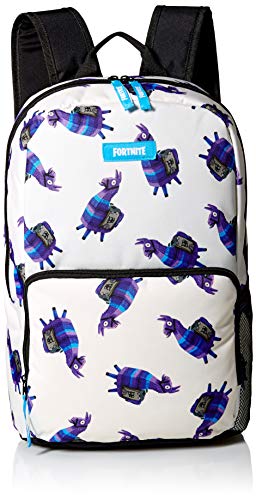Product Cover FORTNITE Kids' Little Amplify Backpack, Cream/Blue, Youth Size