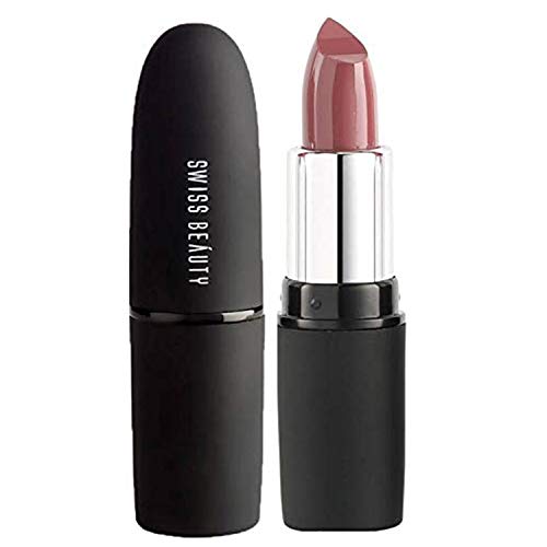 Product Cover Swiss Beauty Pure Matte Lipstick (3g) (Hot Nude - 222)
