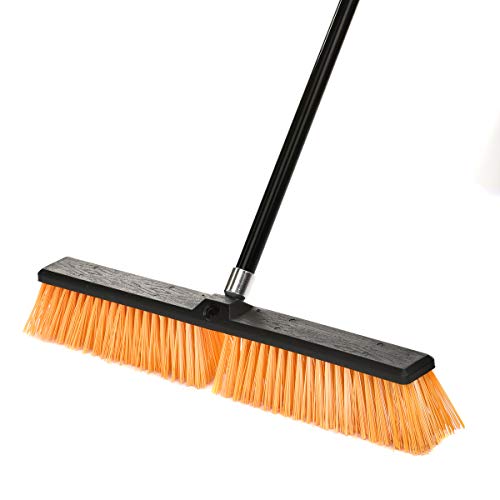 Product Cover Alpine Industries Rough-Surface Push Broom (24 Inch)