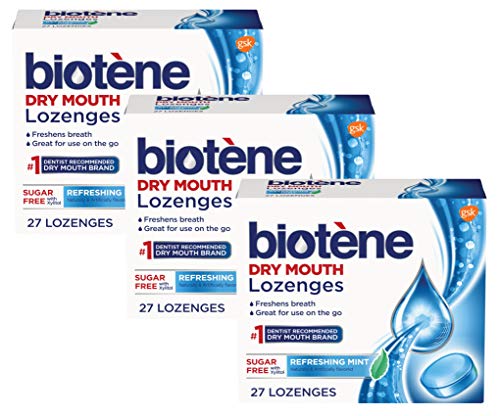 Product Cover Biotene Dry Mouth Lozenges, Refreshing Mint, 81 Count