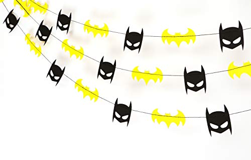 Product Cover Gifttoys Batman Garland - Birthday Decorations,Party Decorations,Party décor,Creative Decoration