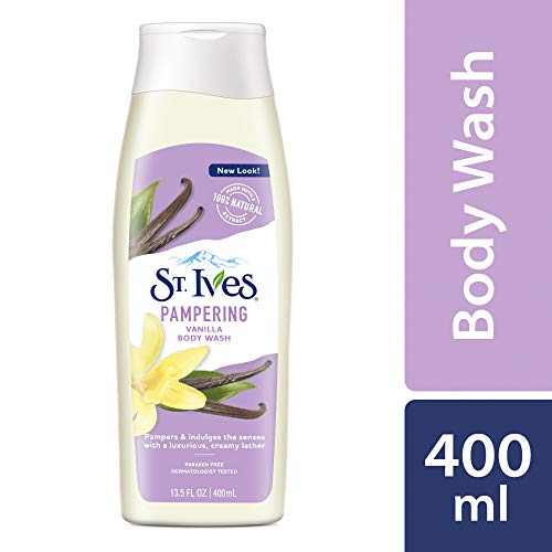 Product Cover St. Ives Pampering Vanilla Body Wash, 400 ml