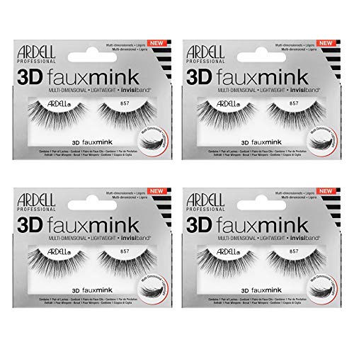Product Cover Ardell False Eyelashes 3D Faux Mink 857, 4 pairs