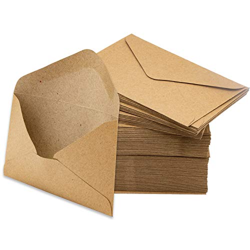 Product Cover Mini Envelopes Kraft 200 Pk Small 4.125