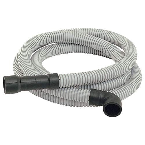Product Cover Eastman 91218 Universal-Fit Dishwasher Discharge Hose, 8 Ft Length, 8 Feet, Grey