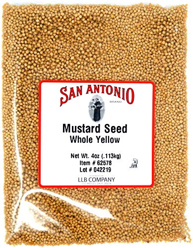 Product Cover San Antonio Premium Whole Yellow Mustard Seeds (4 Ounce)