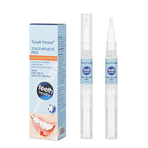 Product Cover Teeth Whitening Pen-Pack of 2, Natural 35% Carbamide Peroxide Gel, Instant Natural Whitener, 20+ Uses, Painless, No Sensitivity, Easy to Use, Show Your Confident Smile, Natural Mint Flavor