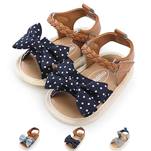 Product Cover Baby Girl Sandals Anti-Slip Sole Summer First Walkers Newborn Shoes Infant Sandals Girls