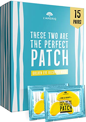 Product Cover Under Eye Patches Anti Wrinkle Under Eye Mask - Reduces Fine Lines, Removes Dark Circles, Smooths and Refreshes your Face Skin - Natural Anti-aging Bags Puffiness Treatment Pads