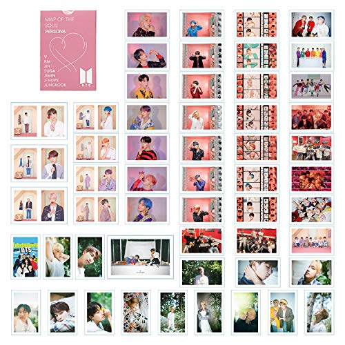 Product Cover BTS LOMO Cards 54pcs BANTAN Boys Merchandise of Postcards MAP OF THE SOUL PERSONA Gifts for Army Daughter (PERSONA)