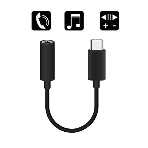Product Cover USB C Digital to 3.5 mm Headphone Jack Adapter, Type C Aux Audio Converter for iPad Pro 11