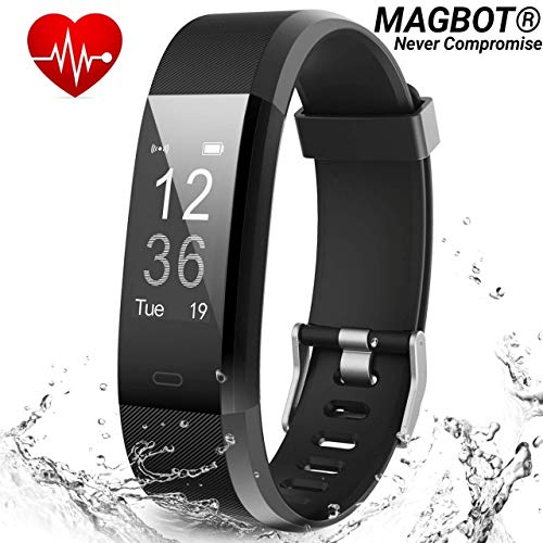 Product Cover MAGBOT ID-119 Smart Fitness Band for Men Women Sports/Gym/Health Lovers with Heart Rate Monitor Activity Tracker, Steps/Calorie B.P Counter Digital Watches OLED Band for Kids Boys Girls