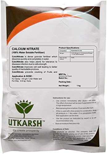 Product Cover Utkarsh Calcium Nitrate (100% Water Soluble Fertilizer) (1 Kg)