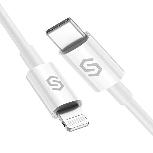 Product Cover Syncwire USB C to Lightning Cable [Apple MFi Certified 3ft] Fast Charging Cord Compatible with iPhone 11/11 Pro / 11 Pro Max/X/XS/XR/XS Max, Supports Power Delivery (for Use with Type-C PD Charger)