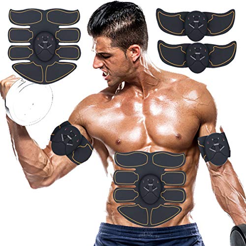 Product Cover Abs Stimulator Muscle Trainer Ultimate Abs Stimulator Ab Stimulator for Men Women Abdominal Work Out Ads Power Fitness Abs Muscle Training Gear Workout Equipment Portable Stimulator Abs Belt