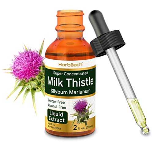 Product Cover Milk Thistle Extract | 2 fl oz | Alcohol Free | Vegetarian, Non-GMO & Gluten Free Liquid | by Horbaach