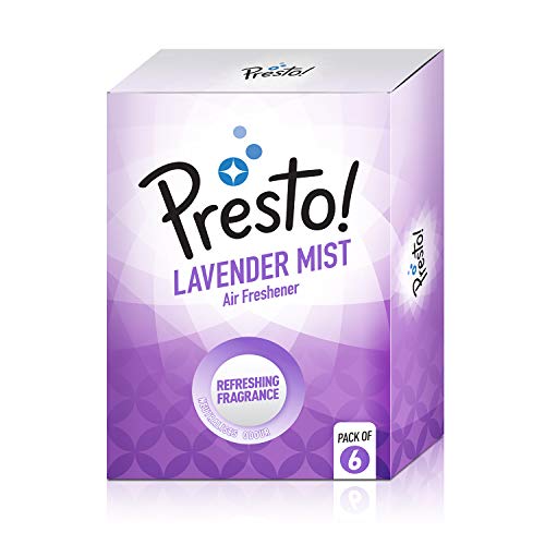 Product Cover Amazon Brand - Presto! Air Freshener Pocket, Lavender Mist - 10 g (Pack of 6)