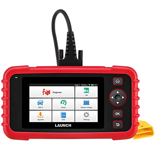 Product Cover LAUNCH OBD2 Scanner CRP129X Car Code Reader Scan Tool for ABS SRS Transmission Engine Diagnostic, Oil Reset, EPB/SAS/TPMS Reset and Throttle Matching Android Based WiFi AutoVIN Free Update