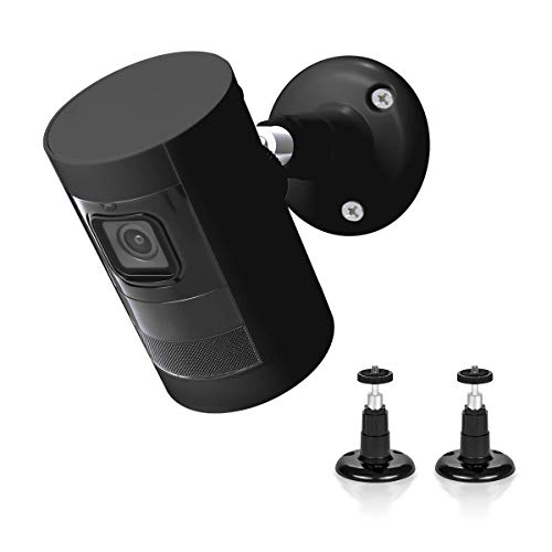 Product Cover Wall Mount for Ring Stick Up Cam,LANMU 360 Degree Adjustable Mounting Bracket for Ring Stick Up Cam Wired,Ring Stick Up Cam Battery & Ring Indoor Cam HD Security Camera,Ring Camera Accessories(2 Pack)
