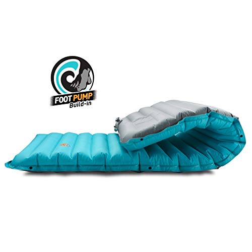 Product Cover ZOOOBELIVES Extra Thickness Inflatable Sleeping Pad with Built-in Pump, Most Comfortable Camping Mattress for Backpacking, Car Traveling and Hiking, Compact and Lightweight - Airlive2000