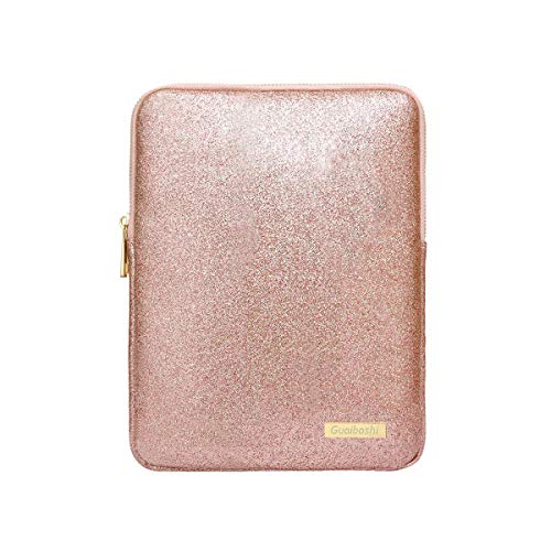 Product Cover 9-11Inch Tablet Sleeve Bag Case, Glitter PU Leather Pouch Cover Cases for iPad 10.5