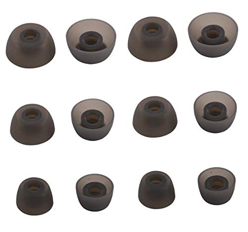 Product Cover ALXCD Ear Tips for Jabra Elite 65t Headphone, 6 Pairs Replacement Silicone Earbud Tips, Fit for Jabra Elite Active 65t, S/M/L