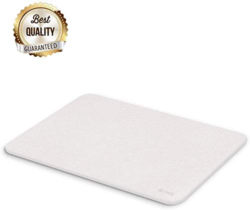 Product Cover IEOKE Bath Tub Mat, Diatomaceous Earth Mat, Thick Modern Bathroom Carpet Mat, Non Slip Absorbent Fast Drying for Bath Room(23.5×15-Inch)