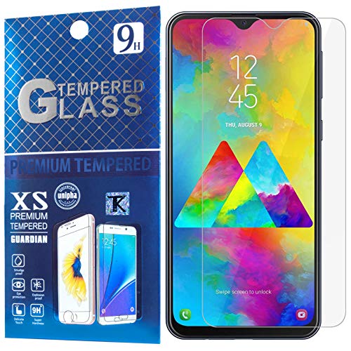 Product Cover TecKraft Tempered Glass HD Clarity Screen Protector for Samsung Galaxy M20 with Installation Kit (Clear)