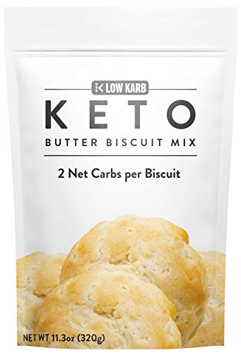 Product Cover Low Karb - Keto Biscuits Mix - Low Carb Food - Easy to Bake - Perfect for Breakfast - Only 2g Net Carbs (Butter) (11.3 oz)
