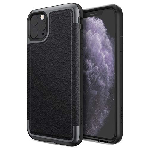 Product Cover Defense Prime, iPhone 11 Pro Max Case - Military Grade Drop Tested, Anodized Aluminum Frame, Luxurious Back Panel, and Polycarbonate Protective Case for Apple iPhone 11 Pro Max, (Black)