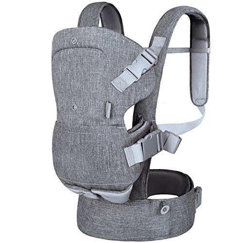 Product Cover Metene Baby Carrier, 4-in-1 Adjustable Infants Holder, Soft and Breathable, Ergonomically Designed Kids Wrap with Removable Bib, Toddler Carrier Perfect for Newborn Babies and Children up to 33 lbs