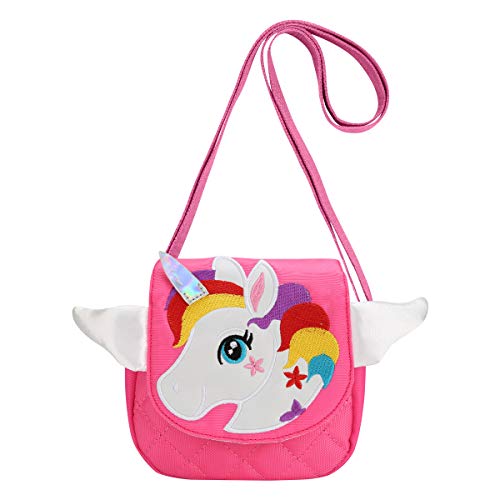 Product Cover DEEKEY Little Girls Purses for Kids - Toddler Mini Cute Princess Handbags Shoulder Messenger Bag Toys Gifts Crossbody Purse