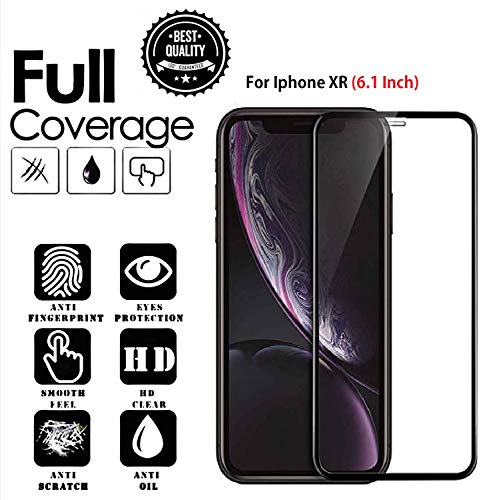 Product Cover NISHTECH Premium HD Edge to edge tempered glass screen protector for Iphone XR