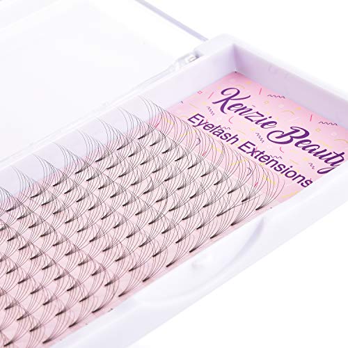 Product Cover Kenzie Beauty Russian Volume Premade 5D Fans Eyelash Extensions Thickness 0.07 D Curl 12mm