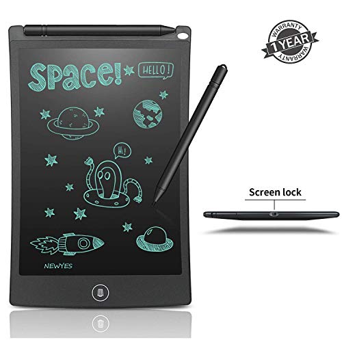 Product Cover Wayona LCD Writing & Drawing Tablet 8.5 Inch E-Writer Slate with Stylus for Kids and Office Use (Black, 8.5 LCD)