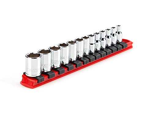 Product Cover TEKTON 1/4 Inch Drive 6-Point Socket Set, 13-Piece (4 - 14 mm) | SHD90102