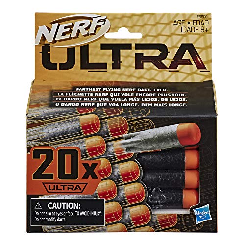 Product Cover NERF Ultra One 20-Dart Refill Pack -- The Farthest Flying Darts Ever -- Compatible Only with Ultra One Blasters